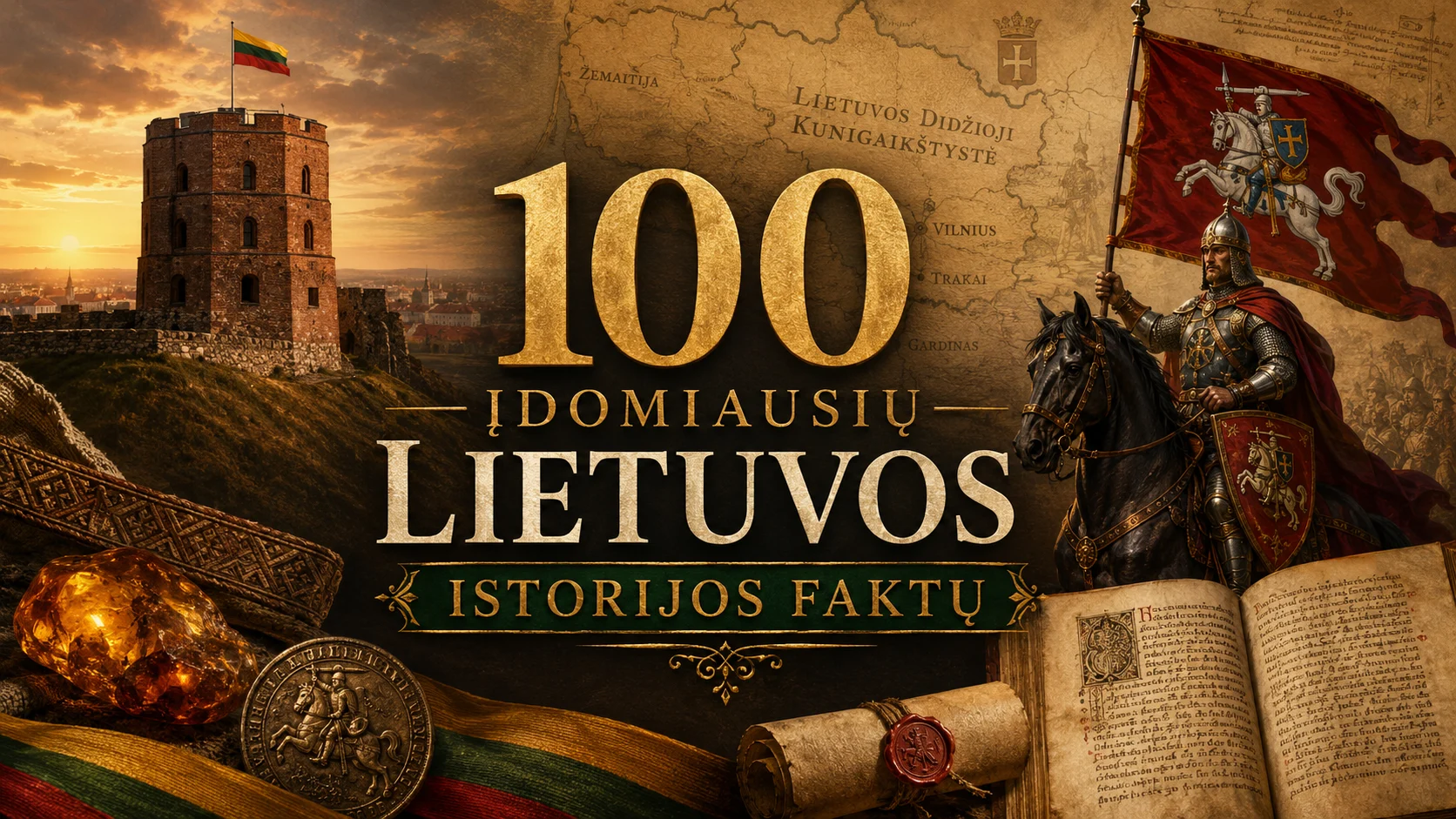 100 įdomiausių Lietuvos istorijos faktų