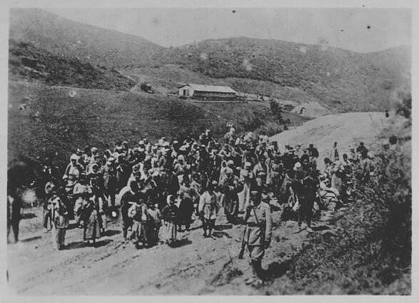 Osmanų imperijos armėnų genocidas: per deportacijas ir žudynes žuvo apie 1–1,5 mln. armėnų
