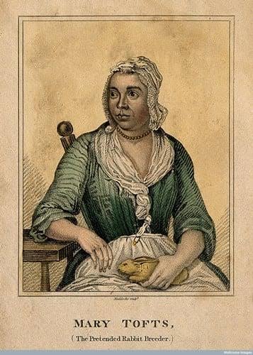 Mary Toft ir 1726 m. „triušių gimdymo“ apgavystė: kaip buvo suklaidinti karaliaus gydytojai